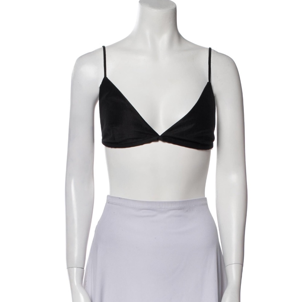 Sleek Black Camisole Top